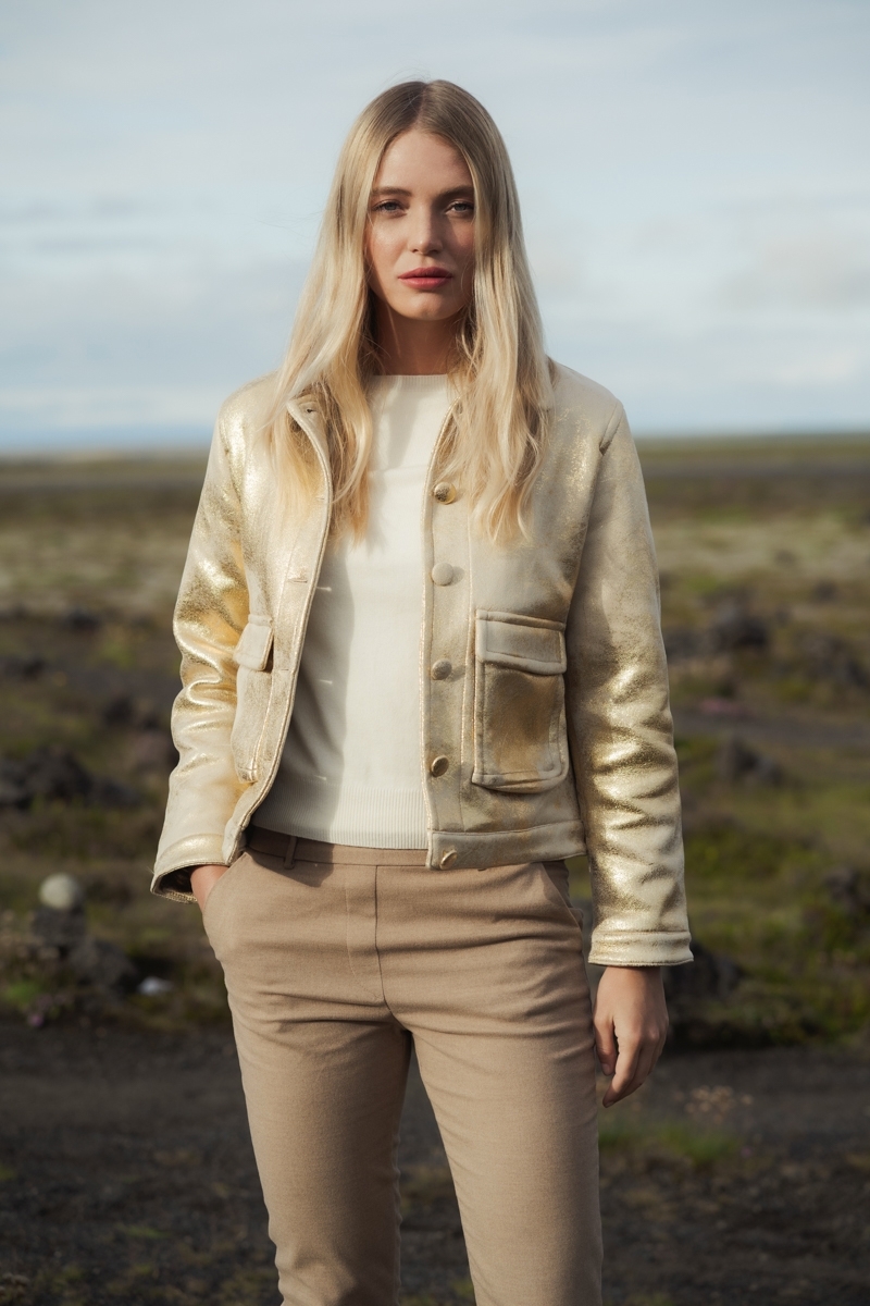 VESTE JERSEY OR