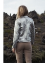 VESTE JERSEY ARGENT