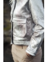 VESTE JERSEY ARGENT