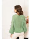 PULL AMBRE VERT