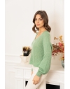 PULL AMBRE VERT