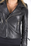 LEATHER JACKET BLACK ADELE